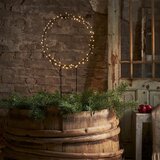 Star Trading Svjetleći ukrasni LED krug Barlumi, visina 84 cm | shoptok.hr