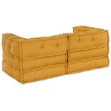  Modularni poufovi 2 kom - žuta tkanina | shoptok.hr