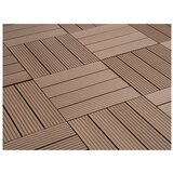 SAMOPEV Stil WPC ploče Solid-Chocolate 4 kom | shoptok.hr