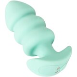 Cuties Mini - okrugli vibrirajući analni čep (zeleni) Cijene