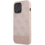 Guess Maska za telefon iPhone 15 Pro 6.1 GUHCP15LG4GLPI, Roze Cene
