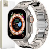 TECH-PROTECT stainless line apple watch 4 / 5 / 6 / 7 / 8 / 9 / se / ultra 1 / 2 (42 / 44 / 45 / 49 mm) titan, (21974616) Cene