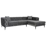 Atelier Del Sofa Ugaona garnitura Como Eco, 270 cm, Antracit | Eponuda.ba