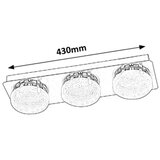  Stropna LED svjetiljka HILARY 15W | shoptok.hr