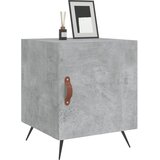  Noćni ormarići 2 kom boja betona 40x40x50 cm konstruirano drvo | shoptok.hr
