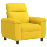  Set sofe 2 pcs Svijetlo žuta Tkanina - Svjetložuta 1-Sjedalo + 2-Sjedalo (120 cm) | shoptok.hr