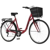 Venssini Bicikl fashion grace 28" alu 21" v-brake 6 brzina 155-178cm (s/m) crveni | Eponuda.com