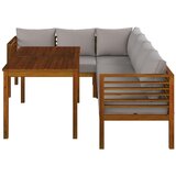Modern Living Lounge Garnitura Nico, Akacija, Siva, 3-Delno | Shoptok.si