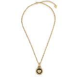 Guess Ogrlica JUBN01 354JW YELLOW GOLD/BLACK | Shoptok.si