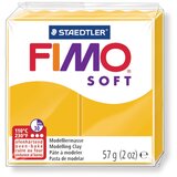 FIMO Plastelin, 56 g, "Soft", rumen Cene