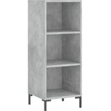  Visoka komoda siva betona 34,5x34x180 cm od konstruiranog drva | shoptok.hr