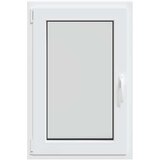 vidaXL podrumski prozor "RISOR" 60x100 cm Okretno-nagibni DIN lijevi bijeli | shoptok.hr