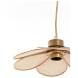 Light & Living Kremno bela viseča svetilka s tekstilnim senčilom Fyano – | Shoptok.si