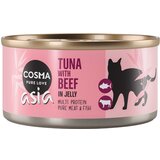 Cosma Varčno pakiranje Asia v želatini 24 x 170 g - Tuna & govedina Cene
