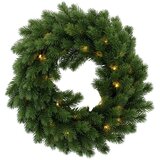 Molarem Home Božićni vijenac za vrata - LED 40 cm zeleni sa 40 svjetala Slike
