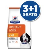 Hills Prescription Diet Dog C/D Multicare Piletina 12kg 3+1 GRATIS
