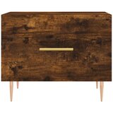  Stolić za kavu boja hrasta 50 x 50 x 40 cm konstruirano drvo | shoptok.hr