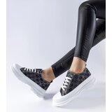 Gemre Black sneakers adorned with Antonella monogram | Shoptok.si