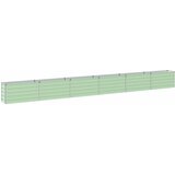  Povišeni vrtni krevet Pastelno zelena 600 x 40 x 55 cm | shoptok.hr