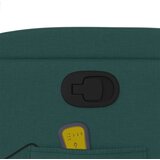  Masažni naslanjač temno zeleno blago | Shoptok.si