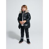 Reserved - Jakna s kovinskim sijajem - Črna | Shoptok.si