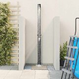 Vanjski solarni tuš Crna 217 cm PVC i aluminij | shoptok.hr