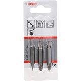 Bosch 3-delni set dvostranih nastavaka S 0,6x4,0, PH2, PZ2; S 0,6x4,0, PH2, PZ2; 45 mm - 2607001744 | ePonuda.com