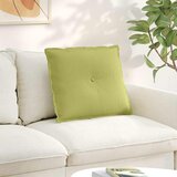  Jastuk za leđa Svijetlo zelena 60 x 19 x 50 cm tkanina | shoptok.hr