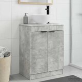  Kupaonski umivaonik s sudoperom Betonska siva 54 x 35 x 83 cm | shoptok.hr