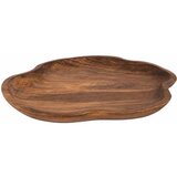 vidaXL skleda za sadje JEPARA, les, rjava, 50 cm Cene