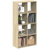Furnova Pregrada s knjižno omaro sonoma hrast 69,5x29x137,5 cm inž. les, (21950693) Cene