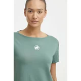 Mammut Kratka majica Seon ženska, zelena barva