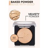 Flormar Baked Powder pečeni posvetlitveni puder odtenek 021 Beige with Gold 9 g | Shoptok.si