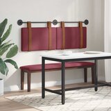  Držeće uzglavlje Zidne Vinska crvena 130 x 55 x 5 cm Antikni PU | Eponuda.ba