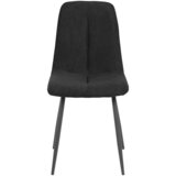 P & B STOL, les, kovina, tekstil črna | Shoptok.si