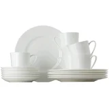kavni servis jade white bone china