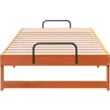  Konstrukcija postelje Rjava 75 x 190 cm Masivno borovo les, (5000125950) | Shoptok.si