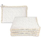 MimiNu Premium posteljina za dječji krevetić 5-dijelni set - Bloom Lace | shoptok.hr