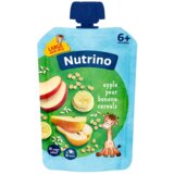 Nutrino voćna kaša jabuka, kruška, banana i žitarice, 6m+ 180g Cene