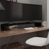vidaXL stojalo za TV / ekran stekleno črno 120x30x13 cm Cene