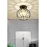  Plafonsko svetlo BELLA 1xE27/40W/230V, prečnik 20 cm, crno | Eponuda.com