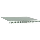  Povlačivi tende Zelena i bijela 450 × 350 cm Tkanina i Aluminij | shoptok.hr