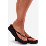 Big Star Wedge Heeled Ladies Flip Flops | shoptok.hr