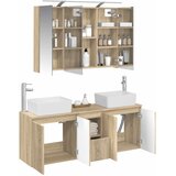  Set ormarića za kupaonicu 4 kom. Hrast sonoma Konstruirano drvo | shoptok.hr