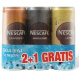 Nescafe Gotova kafa 3x250ml 2+1 gratis Cene