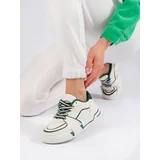 SHELOVET White Women's Sneakers