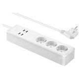 Moye VOLTAIC SMART POWER STRIP 3 EU PLUGS + 4 USB PLUGS 3680W 16A PAMETNA RAZDELILNA LETEV | Shoptok.si