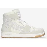 MISBHV Kožne tenisice Court Sneaker boja: bijela22BM410 OFF-WHITE