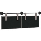  Držeće uzglavlje Zidne Sivo-smeđa 130 x 55 x 7 cm tkanina - Sivo-smeđa 120 cm bez LED | shoptok.hr