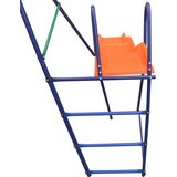  Set ljuljački s toboganom i 3 sjedala narančasti | shoptok.hr